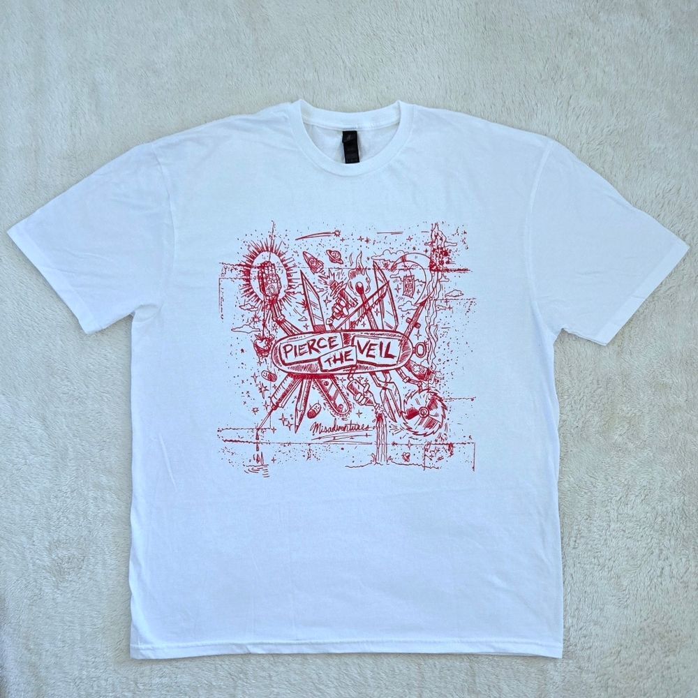 Pierce The Veil🎶 "Misadventures" Graphic Tee👕